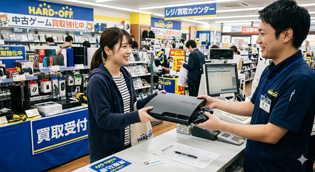 PS3をハードオフで少しでも高く買取してもらうコツと他店比較まとめ
