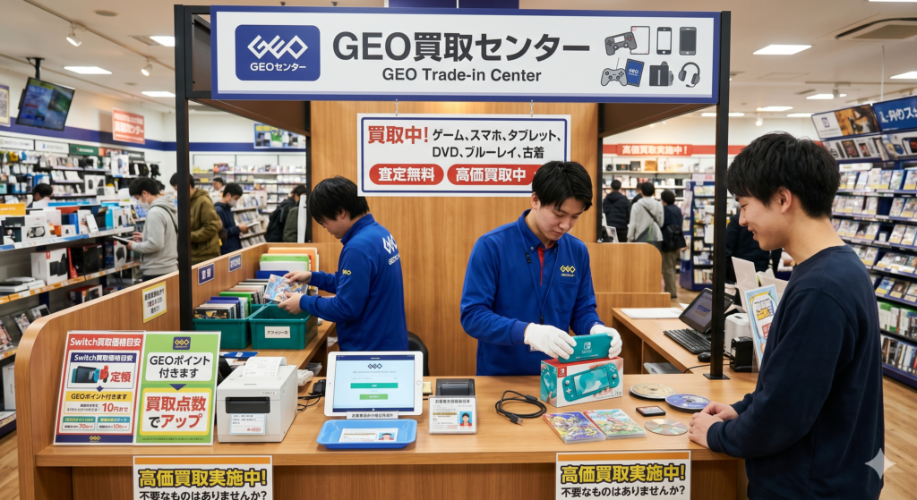 ゲオのスイッチライト買取の評判と口コミまとめ