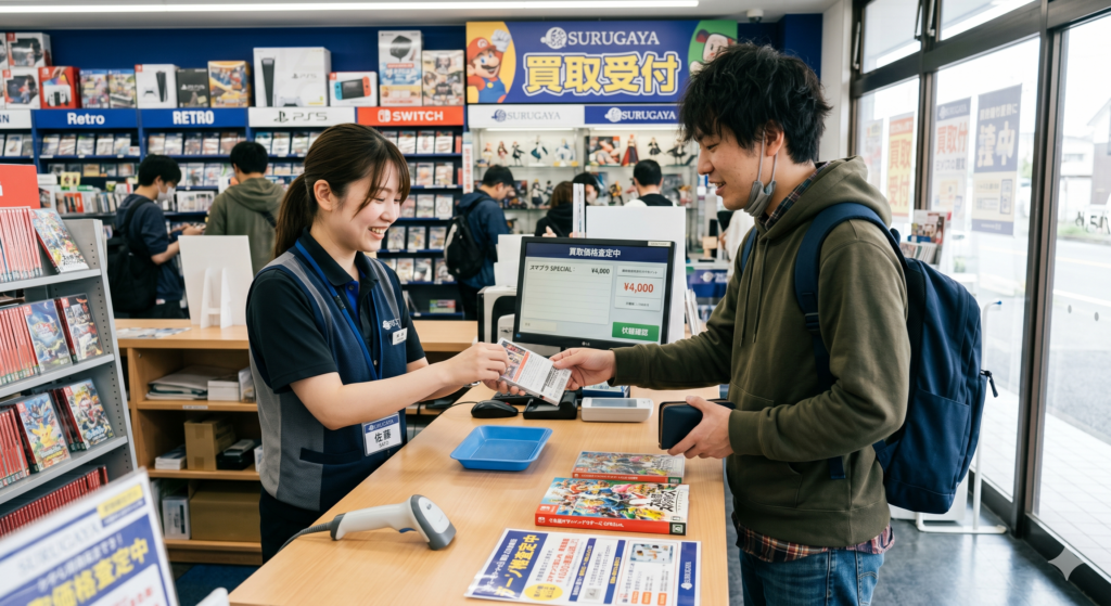 スマブラSPの中古買取方法と注意点