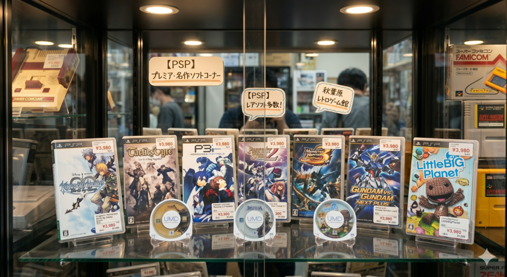 ゲオでPSPソフトを売る方法と高く売るコツ