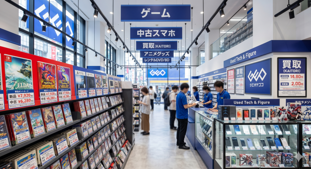 ゲオと他社のPSPソフト買取価格を比較